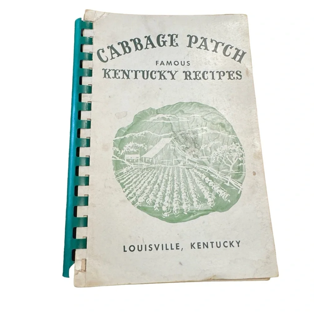 Vintage Kentucky Cookbook Cabbage Patch Settlement Louisville 1972 Famous Recipe